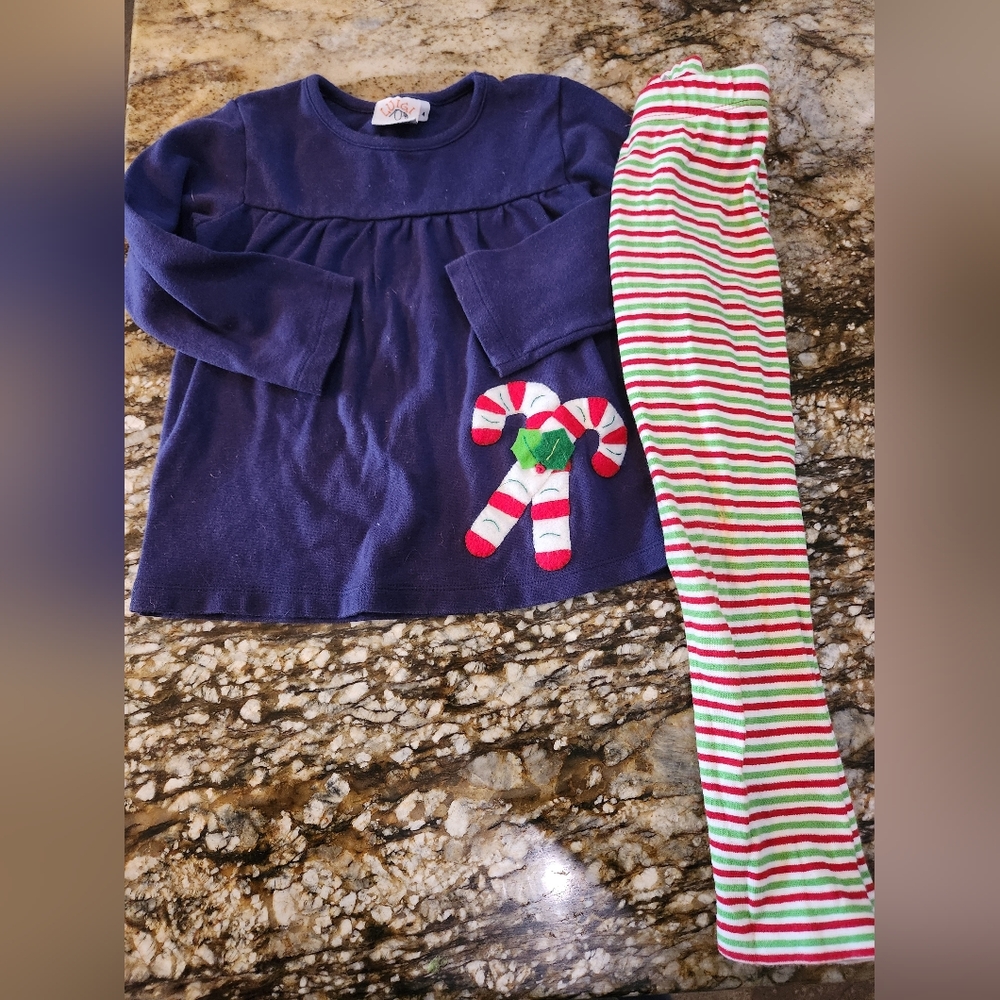 Kids Holiday Set - Navy and Striped